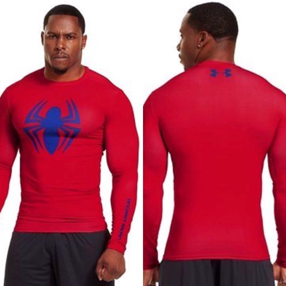 spiderman under armour long sleeve